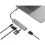 CONCEPTRONIC DONN02G 6-in-1 USB 3.2 Gen 1 Docking Station, USB 3.0 x 2, 60W USB PD, HDTV, SD, TF/MicroSD, 35.8 x 120 x 15 mm CON